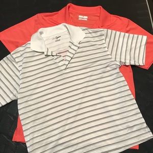 Two men’s casual tops